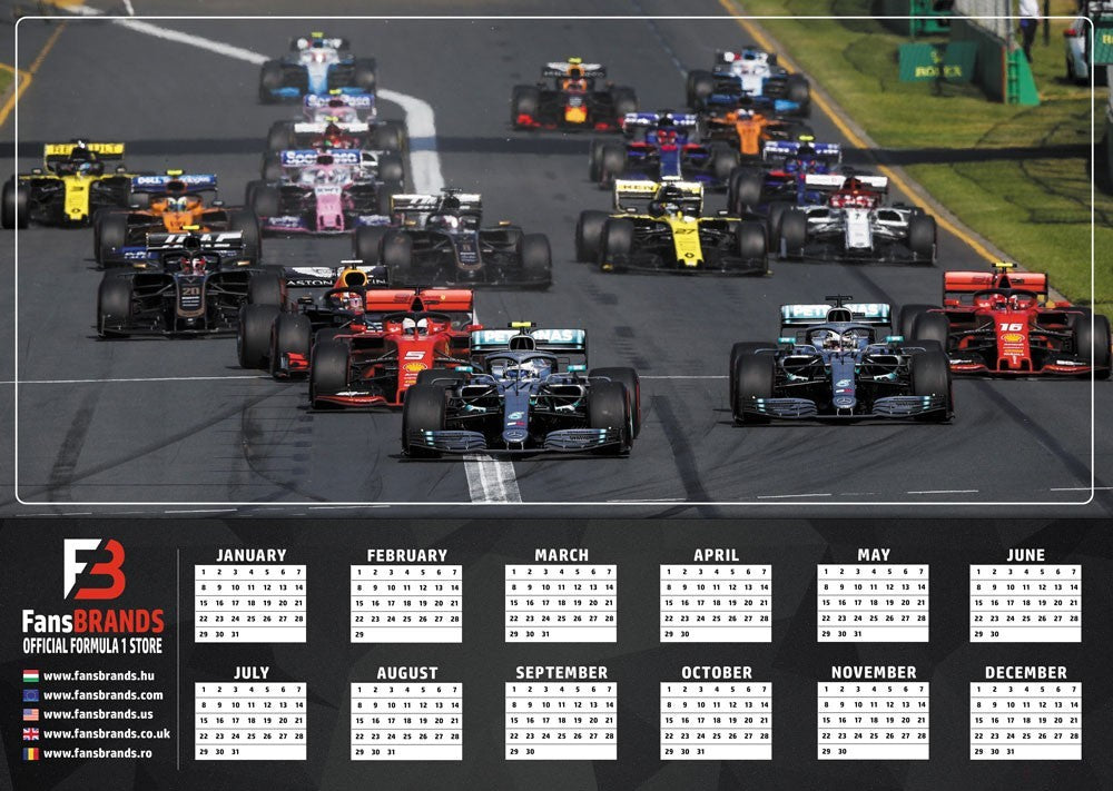 Formula 1 calendrier de course