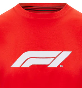 T-shirt F1 Womens Logo, rouge