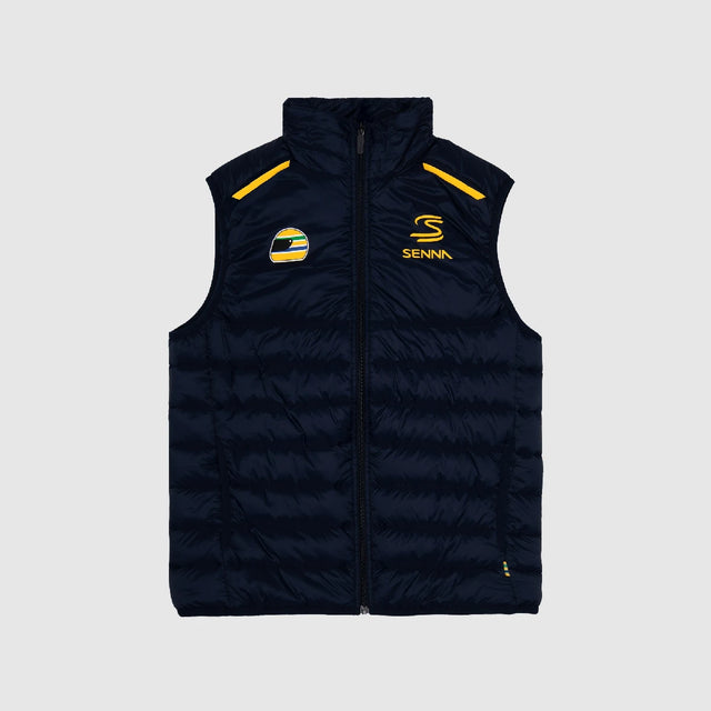 Gilet Ayrton Senna, bleu
