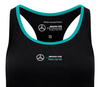 Gilet dos nageur Mercedes Femme, noir