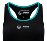 Gilet dos nageur Mercedes Femme, noir