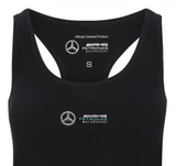 Haut Femme Mercedes, Logo, Noir, 2020