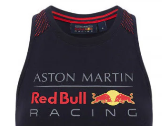 Haut Femme Red Bull, Logo, Bleu, 2020