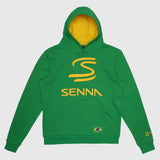 Hoodie Ayrton Senna, héritage, vert