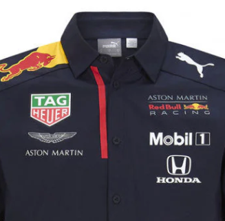 Camiseta Red Bull, equipo Puma, azul, 2020