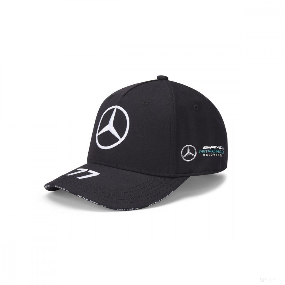 Mercedes Sapca de Baseball, Valtteri Bottas, Adulți, Negru, 20/21