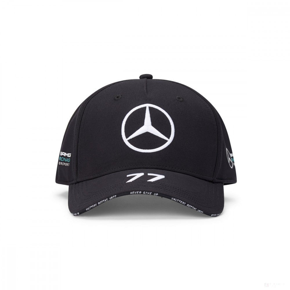 Mercedes Sapca de Baseball, Valtteri Bottas, Adulți, Negru, 20/21