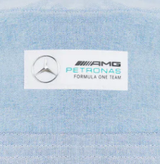 Mercedes, chapeau baquet, George Russell, édition spéciale Silverstone, bleu, 2022,