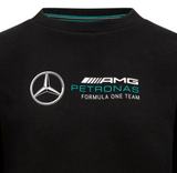 Sweat-shirt ras du cou 'Mercedes', noir