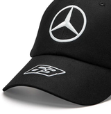 Casquette de pilote Mercedes Team George Russell, noire, 2023