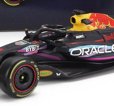 Voiture miniature Red Bull Racing 1:43, bburago, RB19, Miami, Max Verstappen #1, 2023