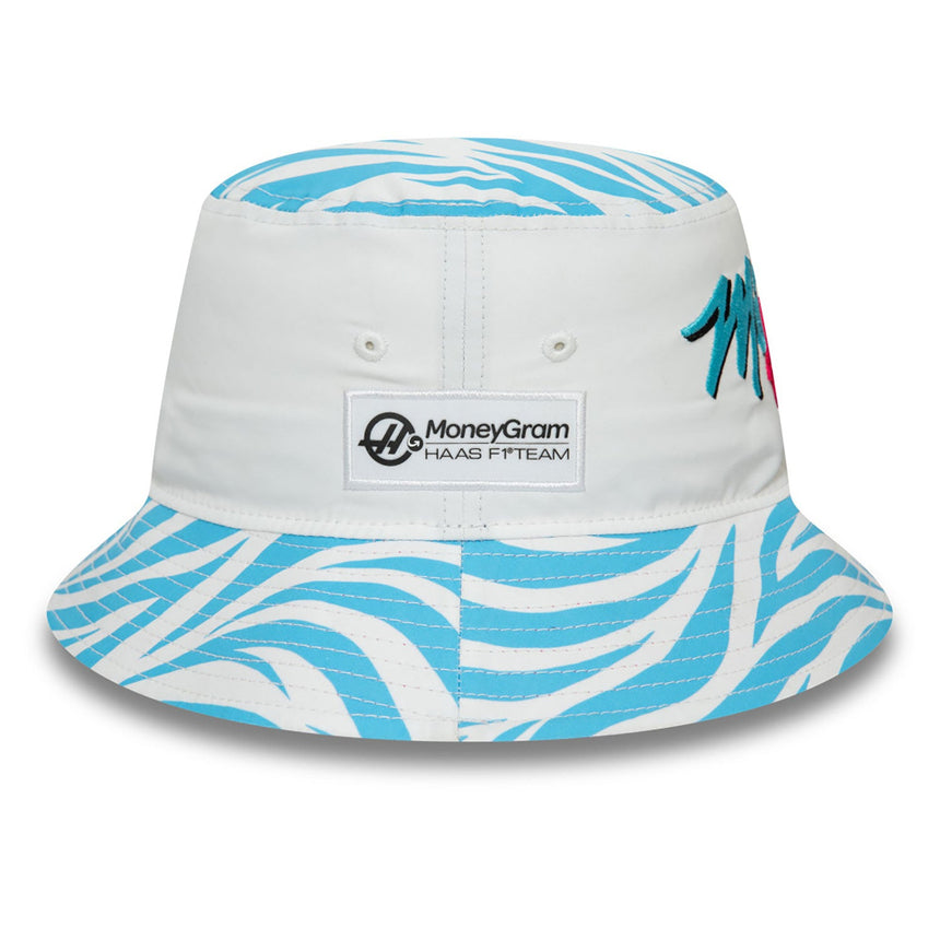 Gorra Haas, New Era, Miami, Adulto, Blanca, 2024