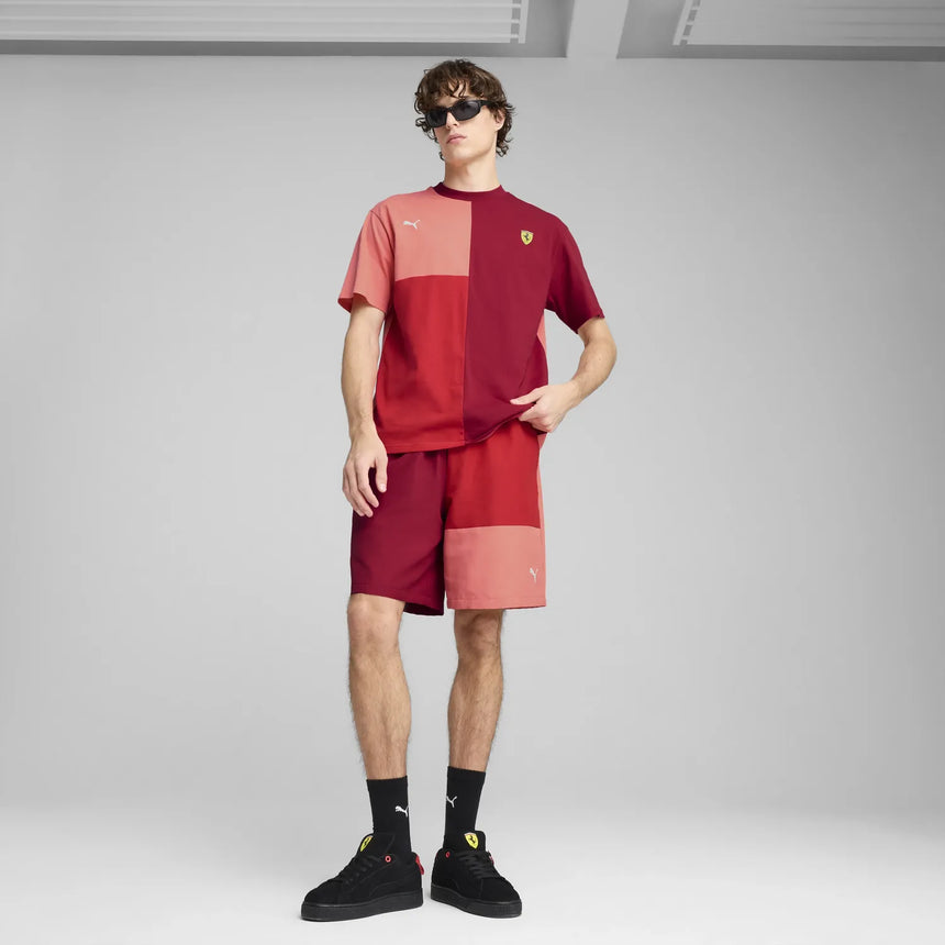 Camiseta de cuello redondo Ferrari Race 🔥