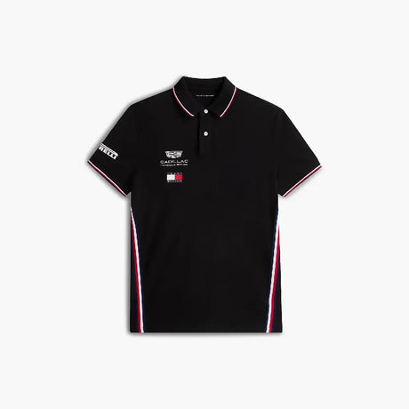 Polo Cadillac F1, équipe, Tommy Hilfiger, noir, 2026