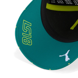 Casquette Aston Martin, équipe, Lance Stroll, vert