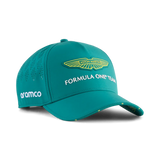 Casquette Aston Martin, équipe, Lance Stroll, vert
