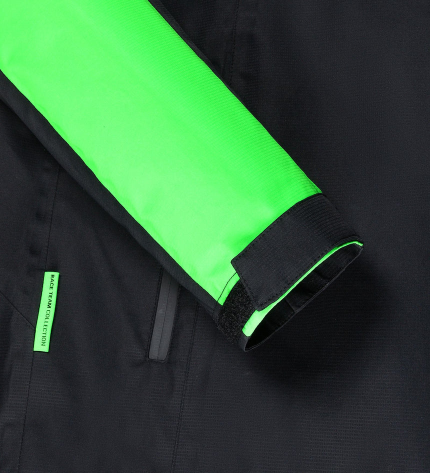 Chaqueta Sauber Kick, CODE ZERO, Team, Lluvia, Negra, 2024