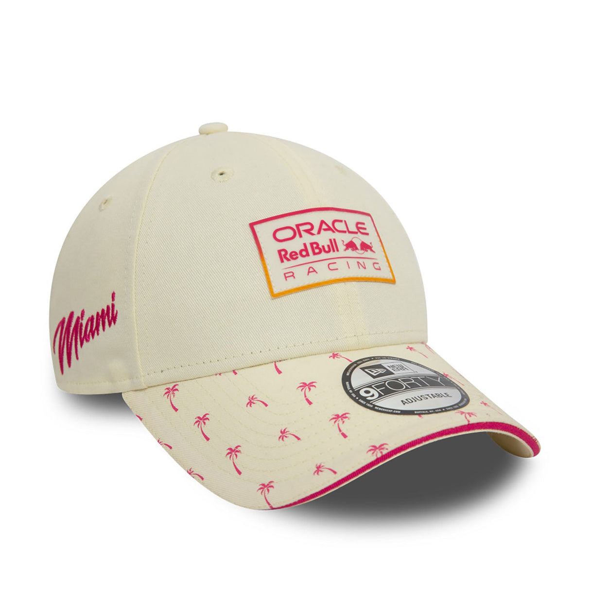Casquette Red Bull, New Era, Miami, Adulte, blanc, 2024