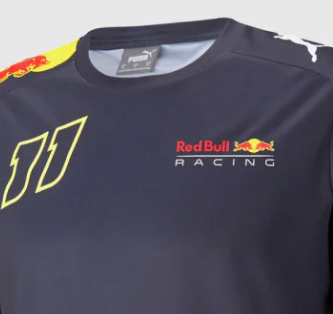T-Shirt Red Bull, Sergio Pérez Driver CHECO, bleu, 2022