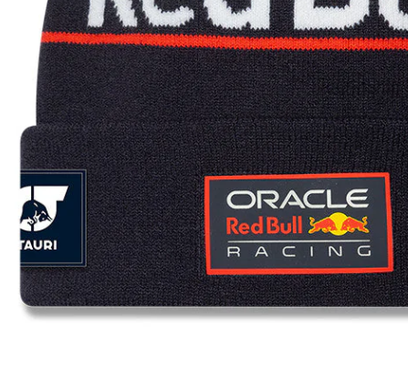 Red Bull Racing, Max Verstappen, New Era, Blue Knitted Hat 🔥