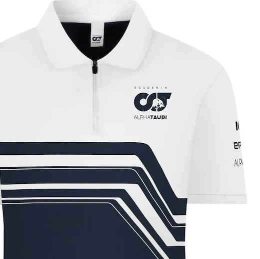 Scuderia Alpha Tauri, women's, team polo shirt, navy, 2022