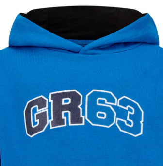 Mercedes George Russell Hoodie, Blue