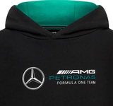 Sweat à capuche Mercedes Kids, noir