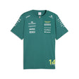 T-shirt Aston Martin, Fernando Alonso, équipe, Puma, vert, 2026