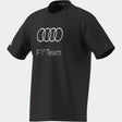 T-shirt Audi, ADN, adidas, gris