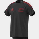T-shirt Audi, équipe, mécaniciens, adidas, gris, 2026