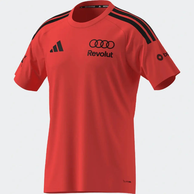 T-shirt Audi, équipe, set up, adidas, rouge, 2026