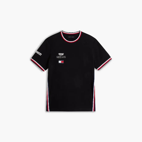 T-shirt Cadillac F1, équipe, Tommy Hilfiger, noir, 2026