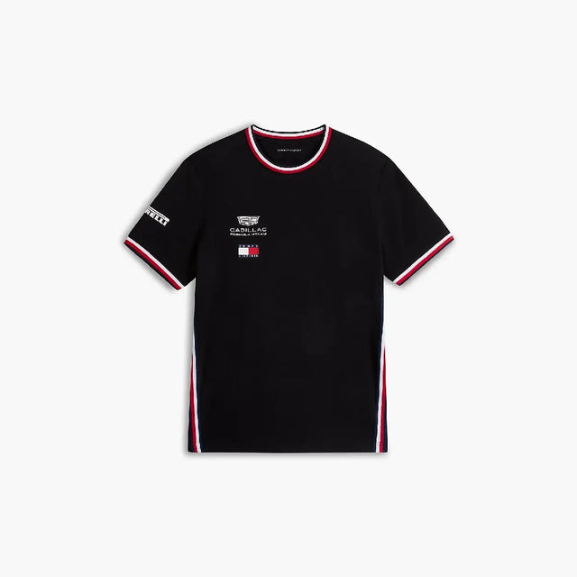 T-shirt Cadillac F1, équipe, Tommy Hilfiger, noir, 2026