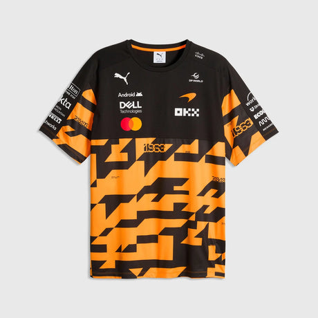 T-shirt de l'équipe McLaren, 1000e GP, Puma, papaye, 2026