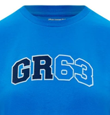 Camiseta Mercedes para mujer con el logotipo de George Russell, azul