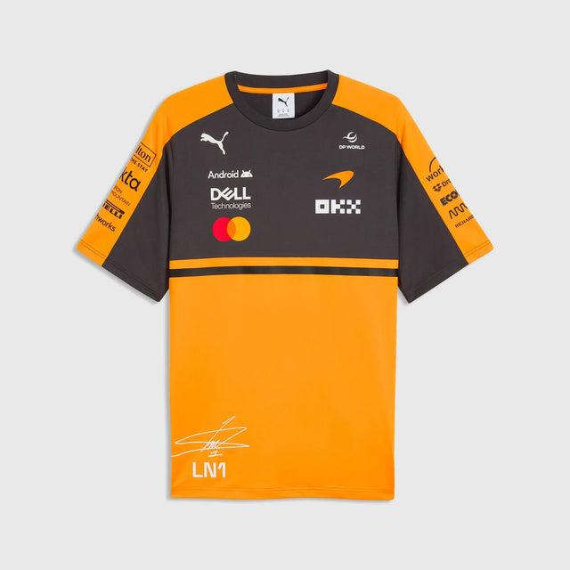 T-shirt McLaren, équipe, Lando Norris, papaye