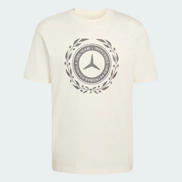 T-shirt Mercedes, Flèches d'Argent, adidas, blanc, 2026