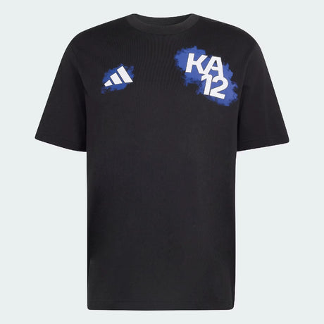 T-shirt Mercedes, Kimi Antonelli, Nom & Numéro, adidas, noir, 2026