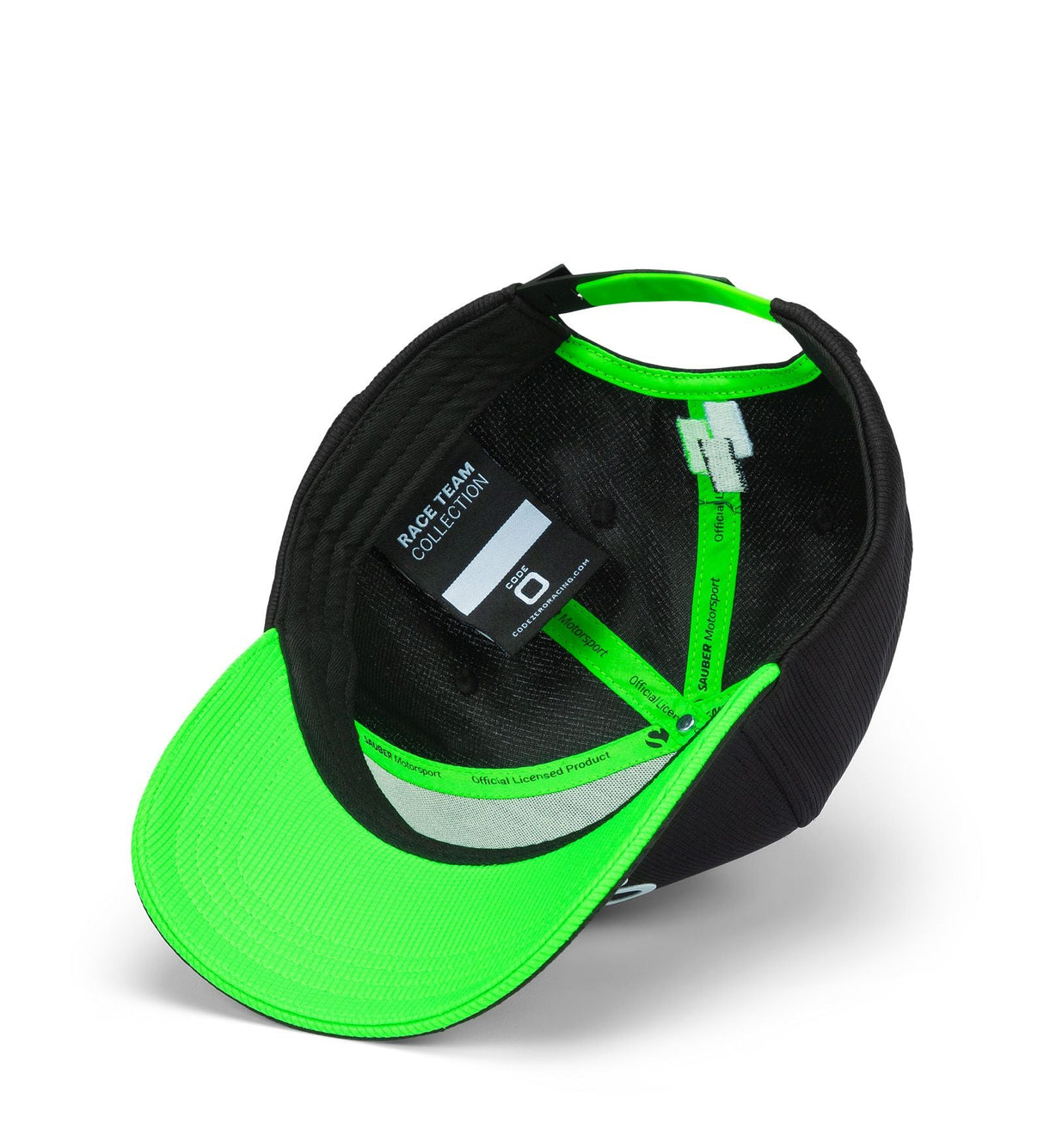 Casquette Kick Sauber, CODE ZERO, équipe, course, noir, 2024