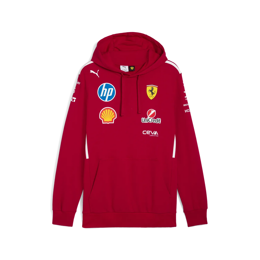 Sudadera con capucha del equipo Scuderia Ferrari 🔥