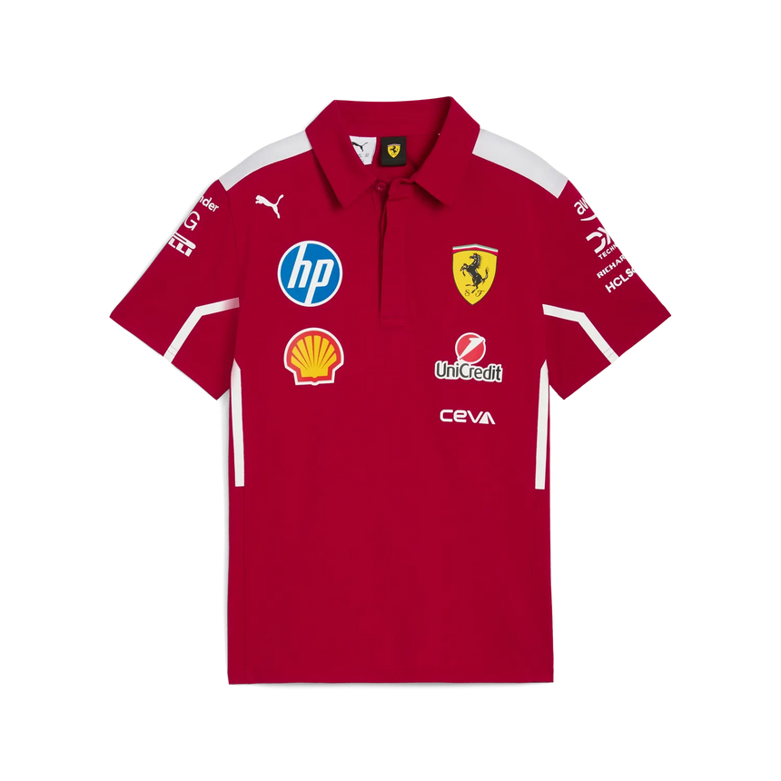 Polo infantil del equipo Scuderia Ferrari 🔥
