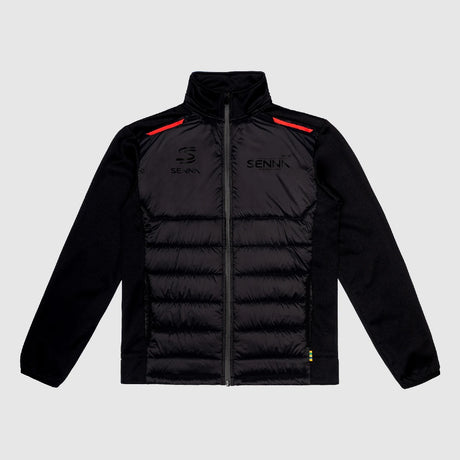 Veste de course Ayrton Senna, noire