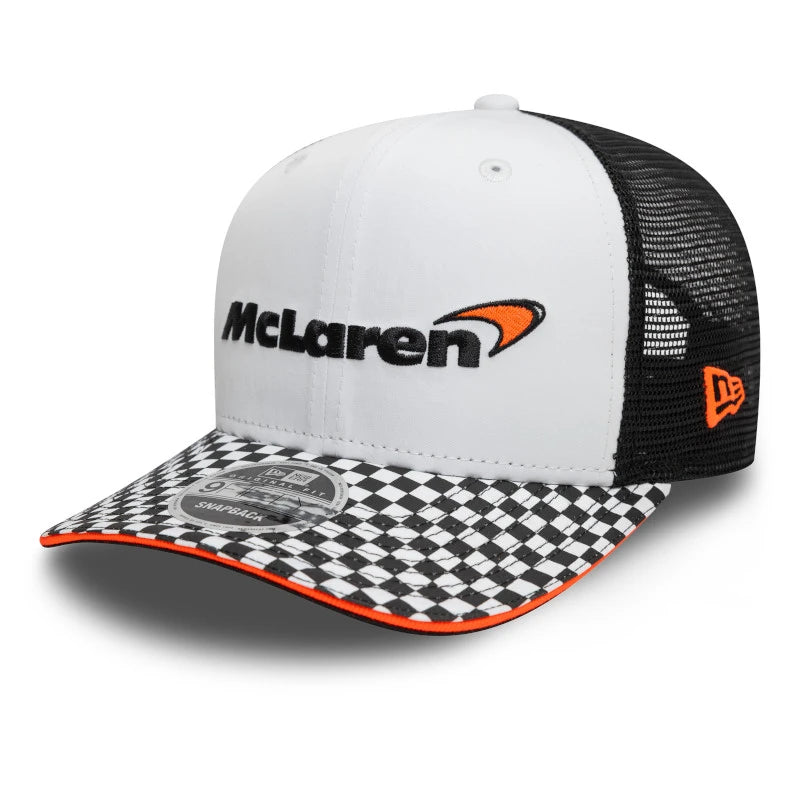 Gorra con visera a cuadros McLaren 9FIFTY 🔥