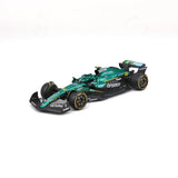 Voiture miniature Aston Martin, AMR25, bburago, #14 Fernando Alonso, verte